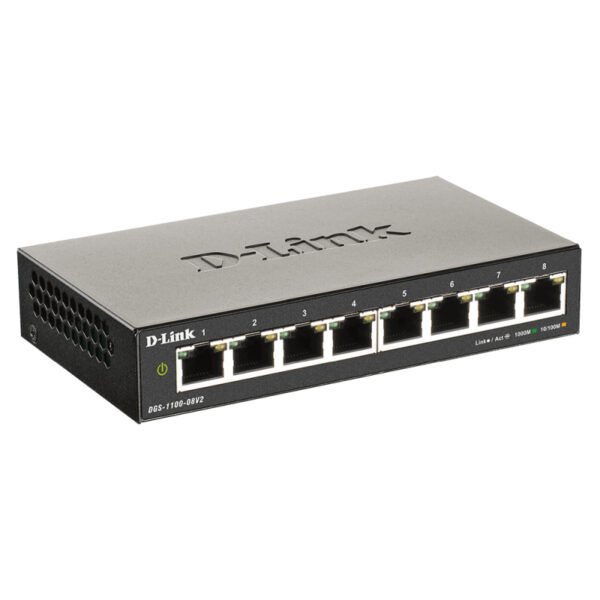 D-LINK DGS-1100-08V2 Switch - Image 2