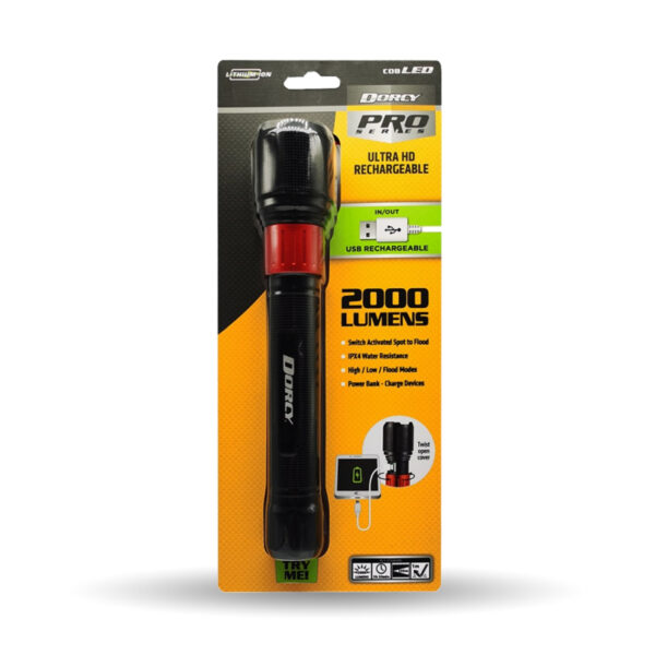 Dorcy 2000 Lumens Flashlight - Image 4