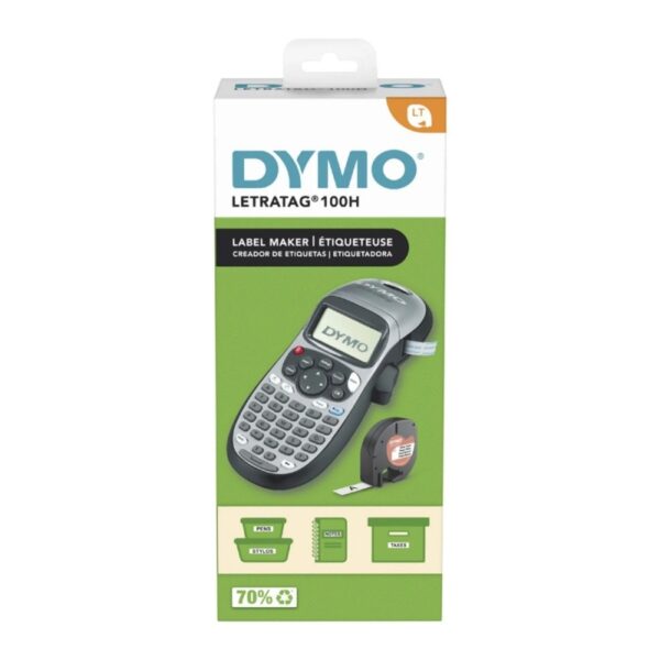 Dymo LetraTag LT-100H Silver - Image 2