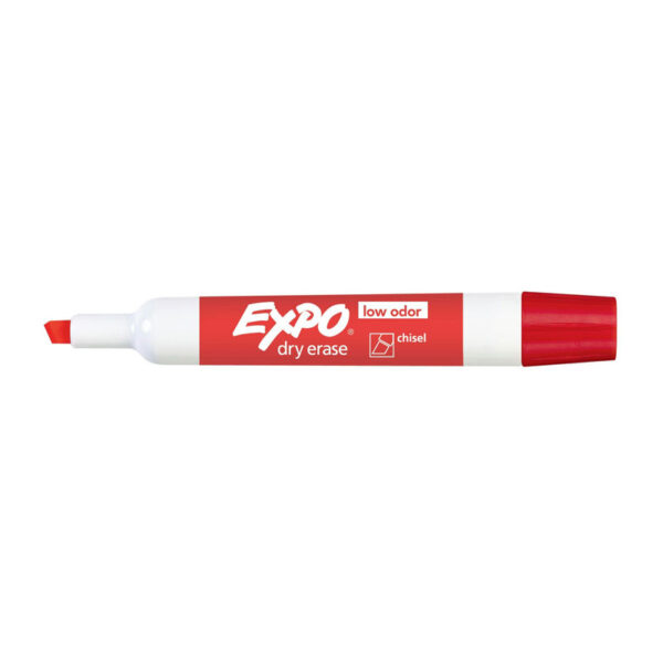Expo W/B Marker Chsl Red Bx12 - Image 2
