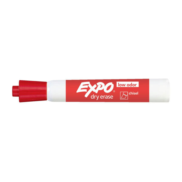 Expo W/B Marker Chsl Red Bx12 - Image 3