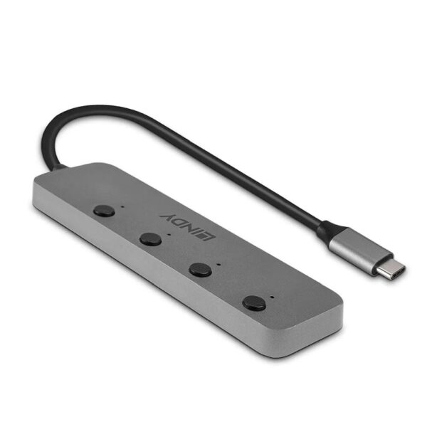Lindy 4 Port Hub with On/Off - Image 3