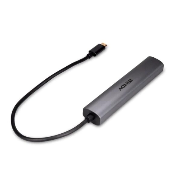 Lindy USB 3.2 Hub, Ethernet - Image 3