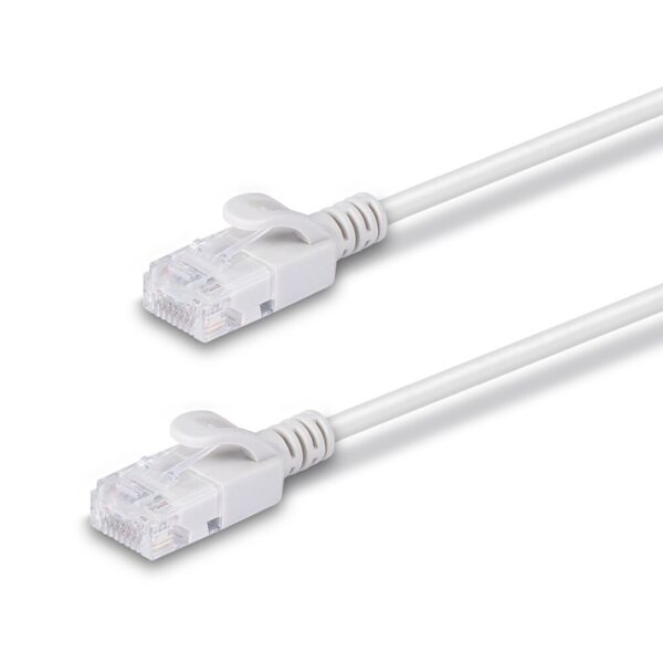 Lindy 1.5m CAT6A Slim, Grey - Image 2