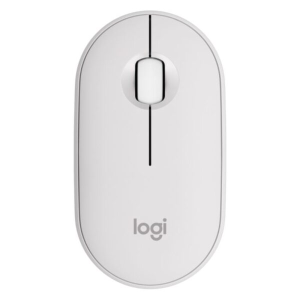 Logitech M350S White Mouse
