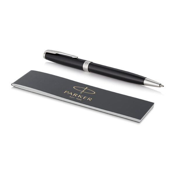 Parker Sonnet Blk Lacq CT BP - Image 3
